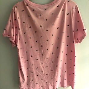 Pink H and M shirt
